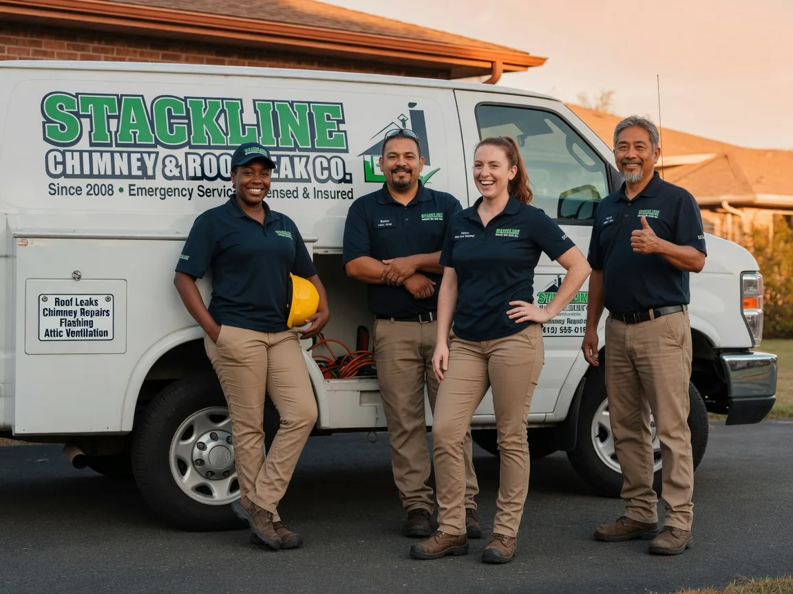 Chimney flashing repair company in Nipomo, CA